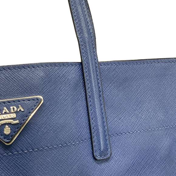 PRADA Triangle Logo Tote Bag - Picture 16 of 16